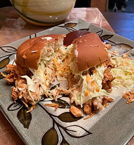 Image of BBQ Jackfruit sandwich